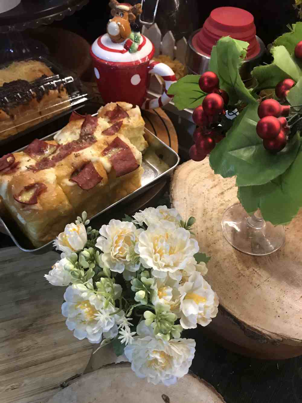 Smoked beef Cheese Bread