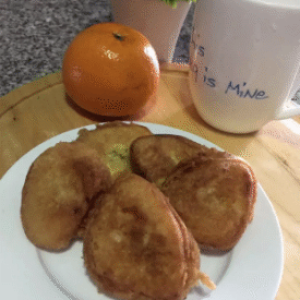 Pisang goreng krispi