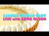 Lemon cream tart