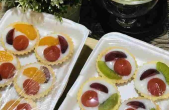 Pie Buah Fla Custard